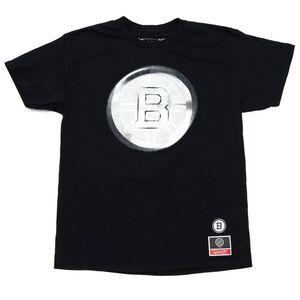 Mitchell & Ness Boston‎ Bruins Premium T-Shirt NHL Hockey - Men's Large EUC